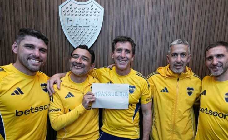 La frase de Miguel Russo que acompañó al cuerpo técnico de  Claudio Úbeda en el Superclásico ante River: “Nos decía así”